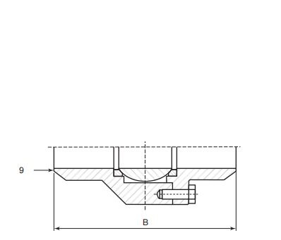 ball valve end to end dimension (weld end)