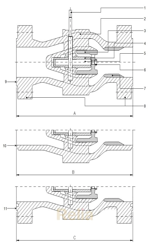 axial valve