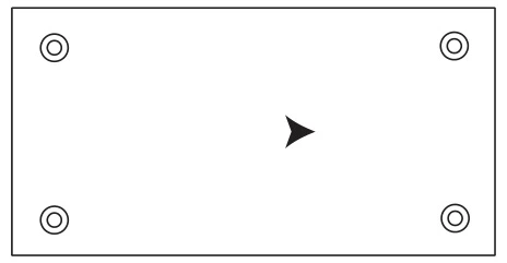 Figure 3—Typical Unidirectional Valve Identification Plate Symbol