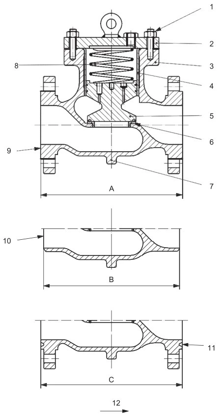 Figure B.10—Check Valve (Piston)