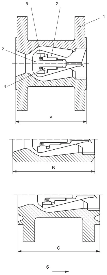 Check Valve (Axial Flow)