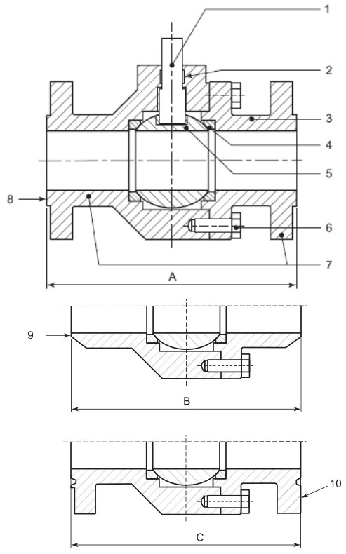 floating ball valve