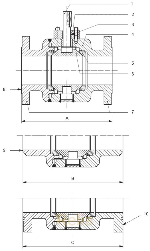 welded body ball valve