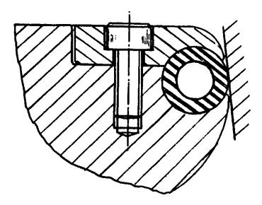 Figure 3-75. Scrap view of a butterfly valve showing an Inflatable Sealing Element Carried on the Rim of the Disc. (Courtesy of Boving & Co.,  Limited.)