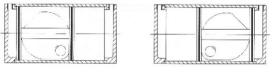 Figure 8-4. Drawing of Double Acting Cam Actuator.