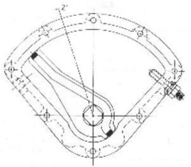 Figure 8-5. Drawing of a Vane Actuator.