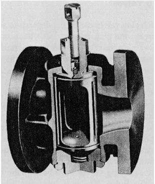 Figure 3-49.&nbsp;Lubricated Cylindrical Plug Valve.