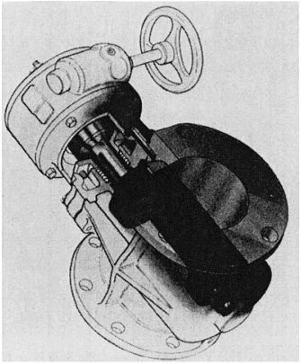 Figure 3-53. Cylindrical Plug Valve with Eccentric Semi-Plug.