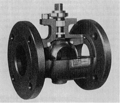 Figure 3-61. Ball Valve with Floating Ball and Torsion Seats, with Axial-Entry Body.