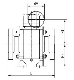 40 inch ball valve dimension and weight